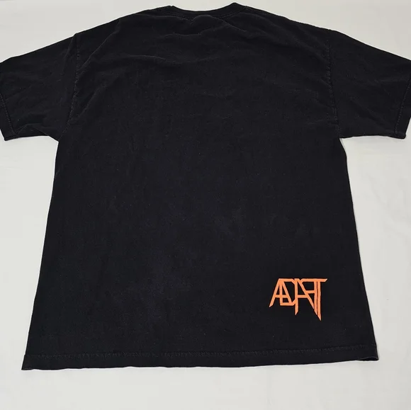 Adapt Black and Orange Local Short Sleeve T-shirt Men's XL - Picture 2 of 6